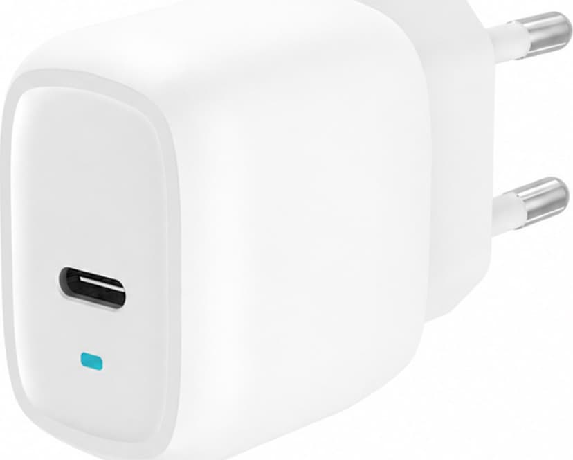 Cirafon Hurtiglader Micro 30W USB-C Hvit