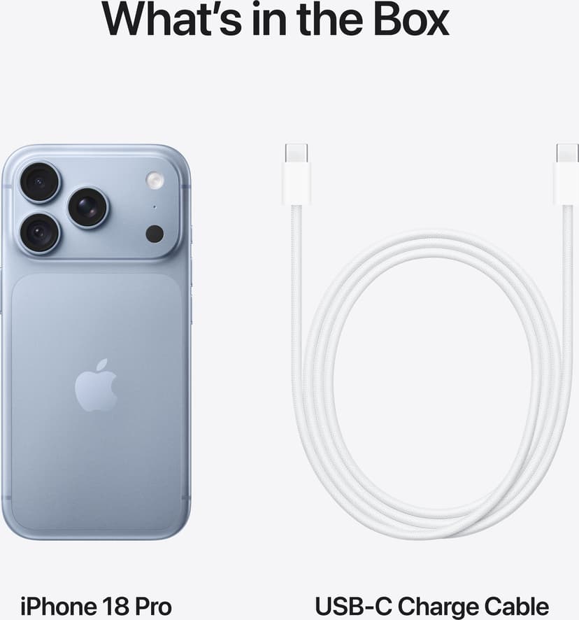 Apple iPhone 18 Pro 512GB Jäätikkö