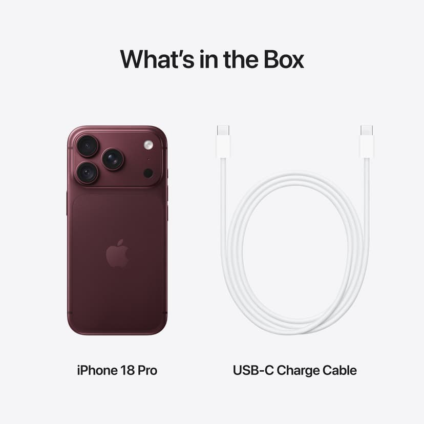 Apple iPhone 18 Pro 256GB Bordeaux
