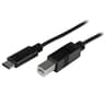 Startech USB C - USB B 1m USB-C USB-B Svart