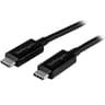 Startech cable 1m USB-C USB-C Musta