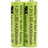 Socket Mobile Socket Battery AA NiMH - Socketscan S700/S730/S740 2-Pack 