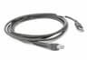 Zebra Kabel USB 2,1m Skærmet Lige 2.1m USB EAS Sort