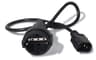 APC Power cable 0.6m C14 CEE7/7 Zwart