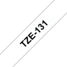 Brother Tape 12mm TZe-131 Musta/Läpinäkyvä 