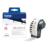 Brother Tape Paperi 12mm x 30.5m Musta/Valkoinen 