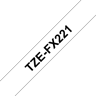 Brother Teippi TZE-FX221 9mm Musta/Valkoinen Joustava 