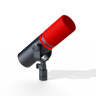 BEACN Mic Foam Windscreen - Red 
