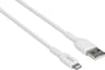 Cirafon Sync/charge Cable Am To Lightning 1.0m White New Mfi 1m Vit (A-LT01W-1M)