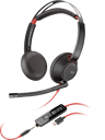 HP Poly Blackwire 5220 Stereo USB-C Microsoft Teams Musta