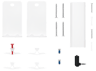 Bose Soundbar Wall Bracket - White 