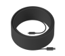 Logitech Strong USB Cable 45M 45m USB-A USB-C Grafiitti