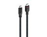 Unisynk USB-C-kabel til Pro AV 240W 5m USB-C USB-C Sort