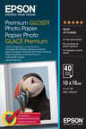 Epson Paperi Photo Premium Glossy 10X15cm 40 arkkia 255G