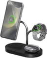 Samsung 3in1 Wireless Charger Sølv, Svart
