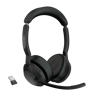 Jabra Evolve2 55 Stereo USB-A Microsoft Teams Svart