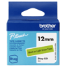 Brother Tape BTag-G31 12mm Svart/Lysegrønn