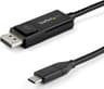 Startech USB-C kabel 8K 60Hz/4K 1m USB-C DisplayPort Zwart