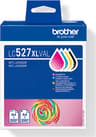 Brother Inktwaarde pakket (Cyaan/Magenta/Geel/Zwart) 527XLVAL 1x3K (ZW) / 3x2K (C/M/Y) 