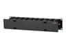APC Horizontal Cable Manager Single-Sided with Cover 
