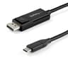 Startech USB-C cabel 8K 60Hz/4K 2m USB-C DisplayPort Musta