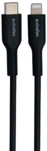 Cirafon USB-C till Lightning Snabbladdningskabel - för iPhone/iPad 1.2m Svart