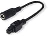 Teltonika 4-pin till DC-plugadapter 0.1m ﻿DC 4-pin Svart