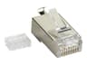 Black Box Blackbox Cat6 Rj45 Modular Plug - Shld 50 Pack 