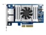 QNAP QXG-10G2T-X710 nettverkskort Intern Ethernet 1000 Mbit/s 