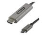 Startech StarTech.com USB C till HDMI-kabel 4K 60 Hz på 5 m med HDR10 - Ultra HD USB Type-C till 4K HDMI 2.0b-videokabeladapter - USB-C till HDMI HDR-skärm/skärmsadapter - DP 1.4 Alt Mode HBR3 5m HDMI USB-C Silver, Svart