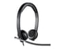 Logitech H650e Stereo USB-A Sølv, Sort