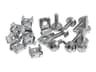 Startech StarTech.com 100-pack M5-monteringsskruvar och -korgmuttrar för serverskåp 