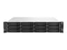 QNAP TS-h1887XU-RP NAS Rack (2U) Intel Xeon E E-2334 16 GB DDR4 0 TB QuTS hero Svart, Vit 