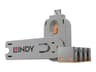 Lindy Port Blocker USB Orange 4-pack 