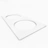 Forming Function Powerdot Twin Metal Frame White 