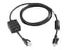 Zebra Cable DC - 4-Slot Charger Musta