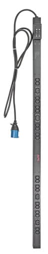 APC Rack PDU, Basic, ZeroU, 32A, 230V, (20x) C13 & (4x) C19, IEC 309 32A stekker 