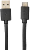 Cirafon USB-kabel Micro USB 1.3m - Sort 1.3m Micro USB-B USB-A Svart
