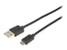Prokord USB cable 2m USB-A Micro USB-B Zwart