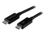 Startech 2m Thunderbolt 3 (20Gbps) USB C Cable / Thunderbolt USB DP 2m Musta