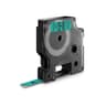 Dymo Tape D1 9mm Zwart/Groente 