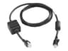 Zebra Cable DC-power (male) (male) - Zebra Charger DC Sort