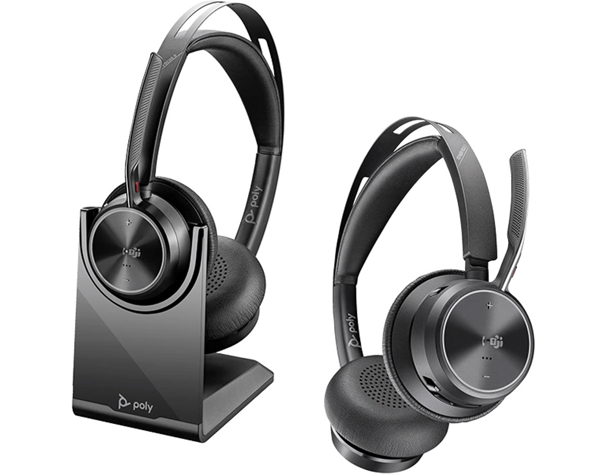 HP Poly voyager 2 black headsets
