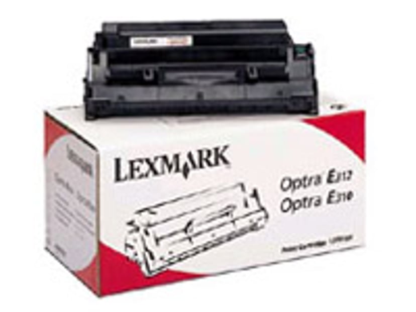 Lexmark Toner Svart 6k - OPTRA E310/E312 | Dustin.se