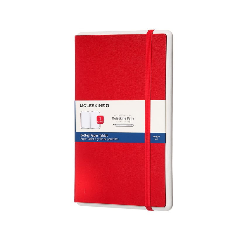 Moleskine Notebook L Red Hard Dott Smartpen+ Dustin.dk