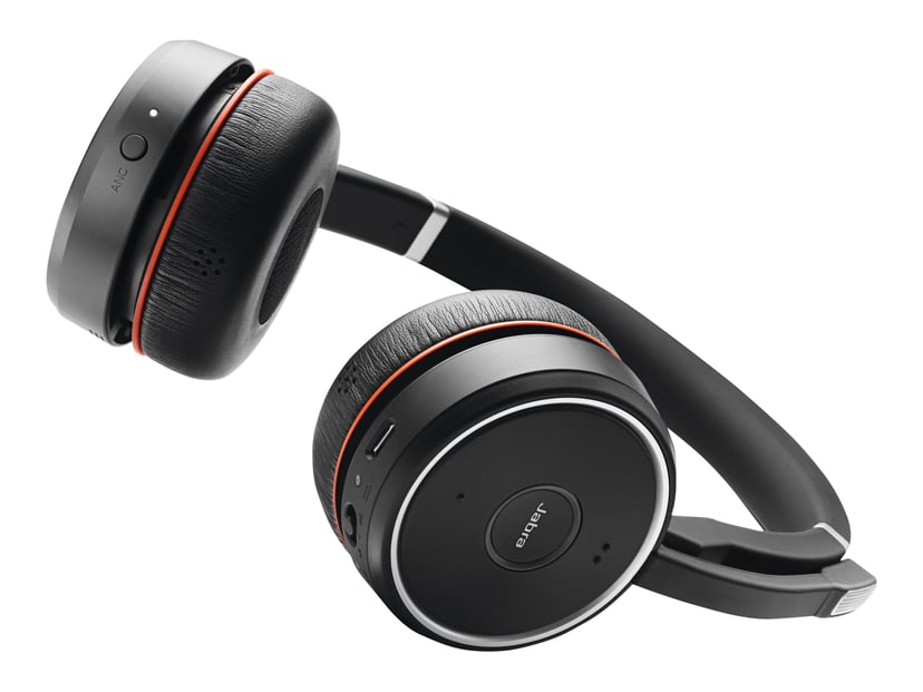 Jabra Evolve 75 Stereo UC Svart | Dustinhome.se