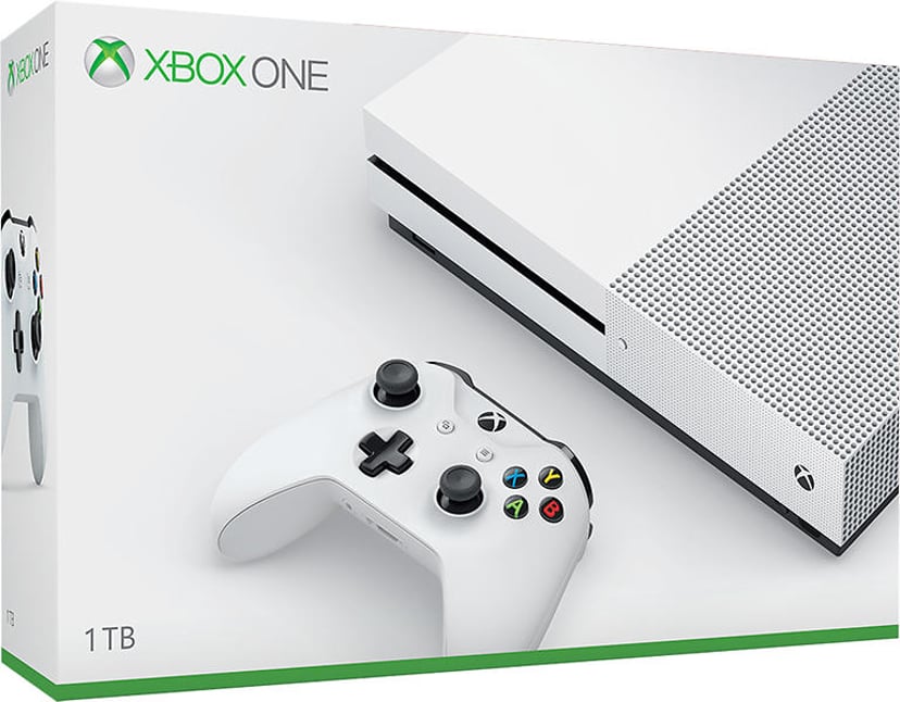 Microsoft Xbox One S 1TB 1,000GB Vit Dustinhome.se