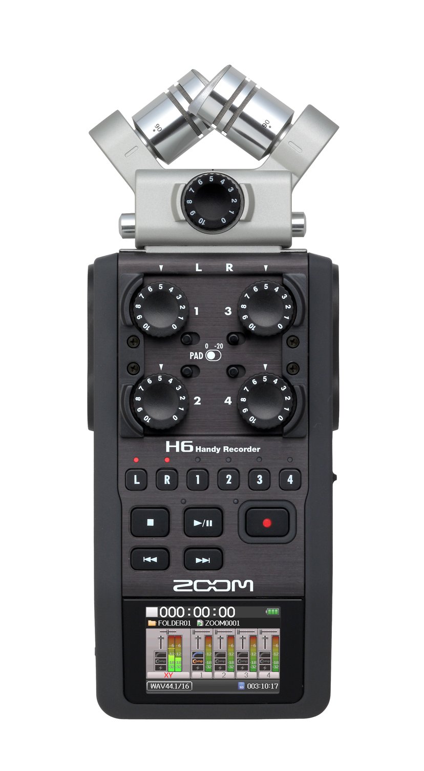 Zoom H6 Handy Recorder | Dustinhome.se