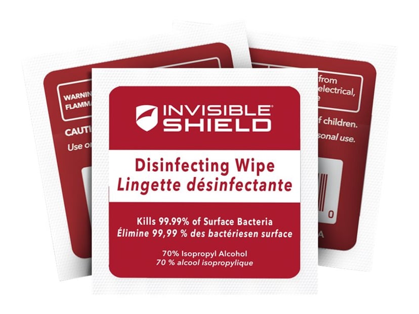 Zagg InvisibleShield Desinficeringsdukar 10pack Dustin.se