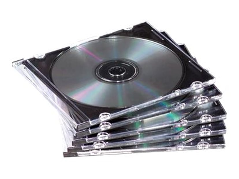 Fellowes Slim fodral för CD/DVD 25-pack | Dustinhome.se